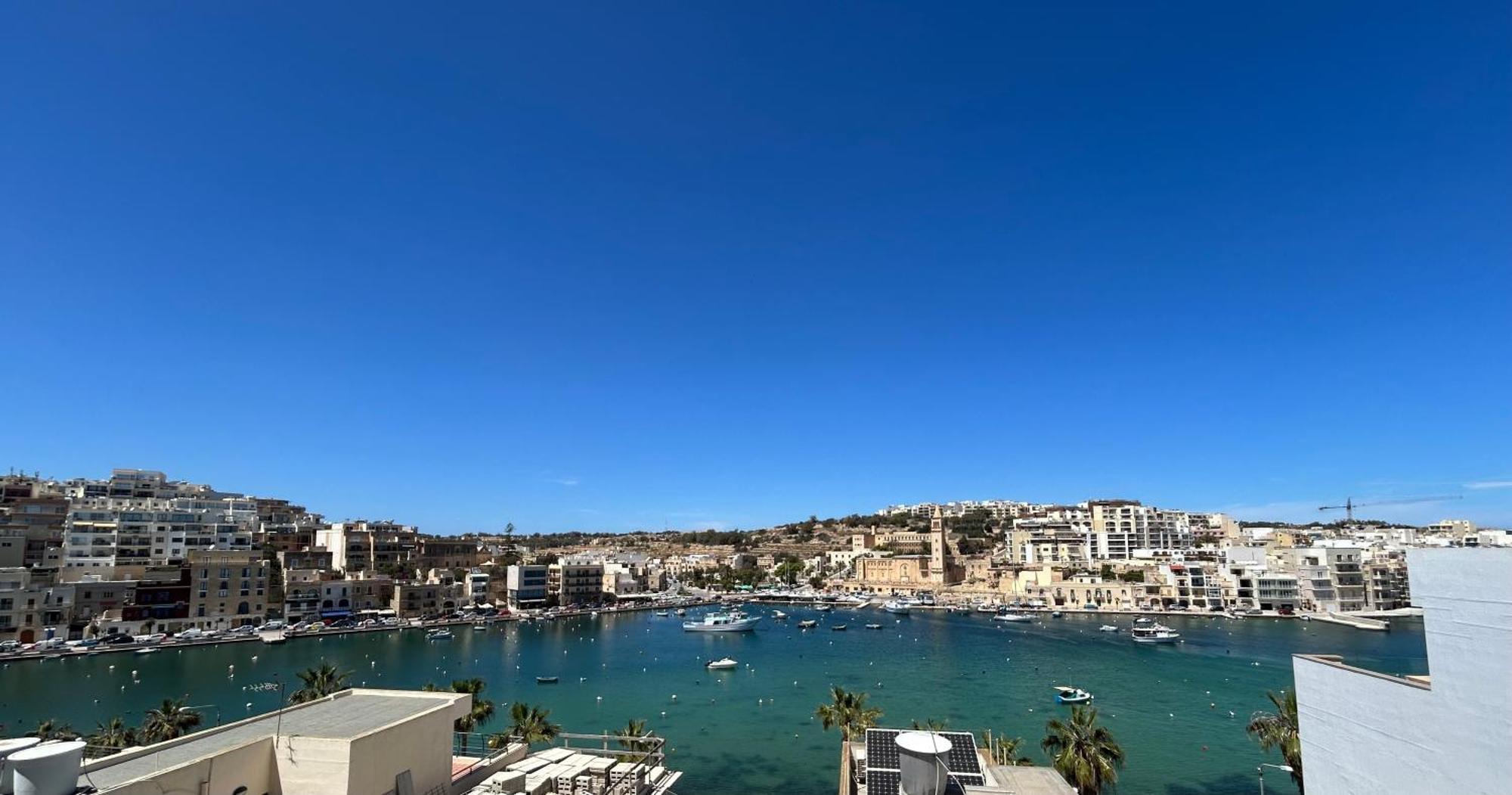 Апартаменты Seaview Setters Penthouse Марсаскала Экстерьер фото